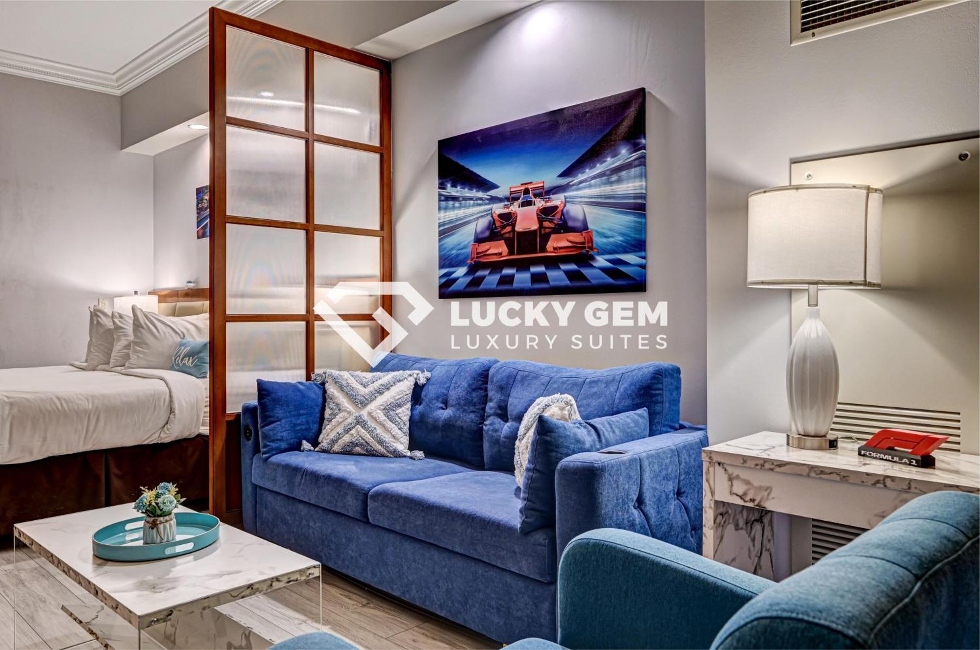 Lucky Gem Penthouse & Luxury Suites At Signature Resort, Balcony Strip View 3505 라스베이거스 외부 사진